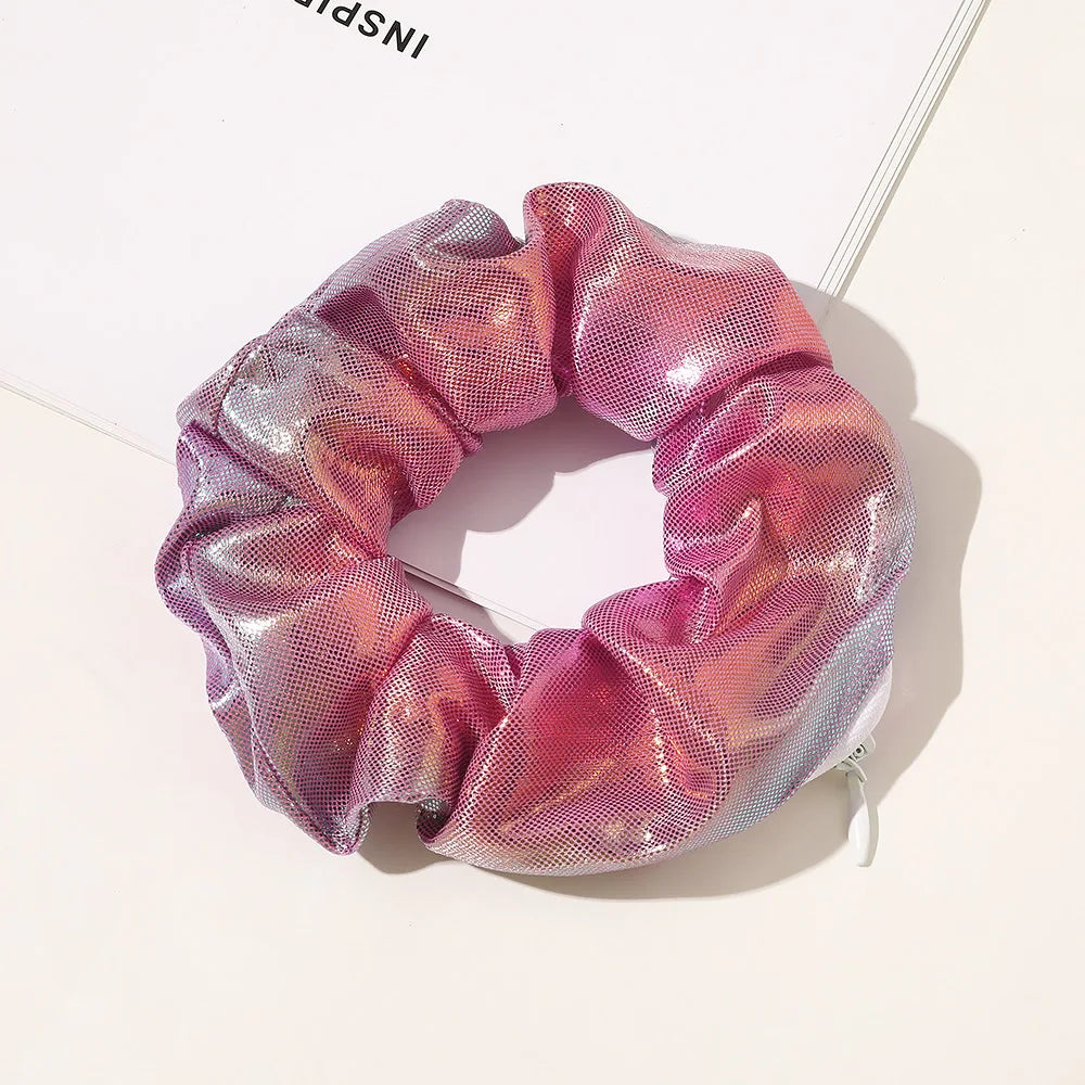 Hair Tie Hair Scrunchie ⁣⁣⁣⁣With Hidden Stash Pocket