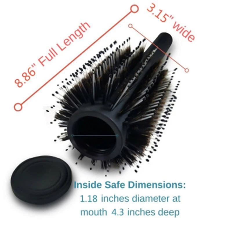 Real Hairbrush With Hidden Stash Compartment