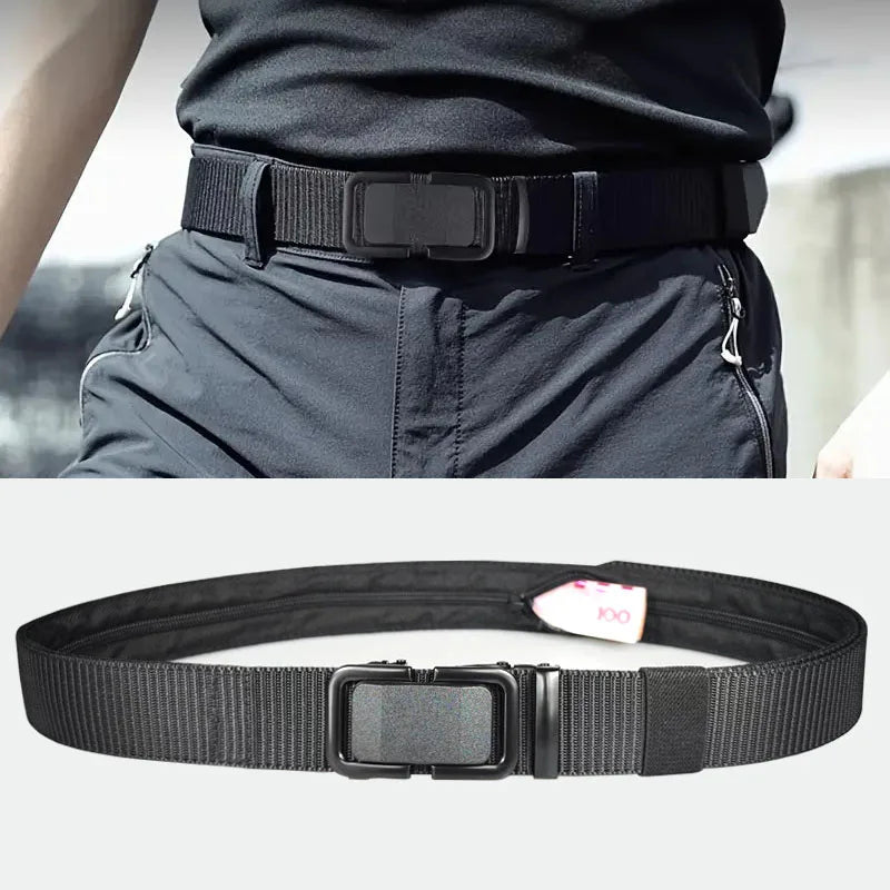 New Belt With Secret Hidden Stash Pocket