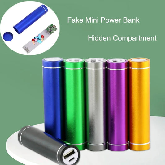 Fake Mini Power Bank ⁣⁣⁣⁣With Hidden Storage Compartment 1pc