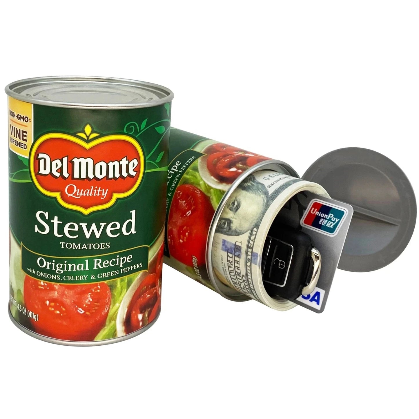 Fake Del Monte Food Stash Can 1-3pcs - Looks Like A Real Can!