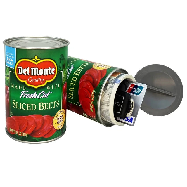 Fake Del Monte Food Stash Can 1-3pcs - Looks Like A Real Can!