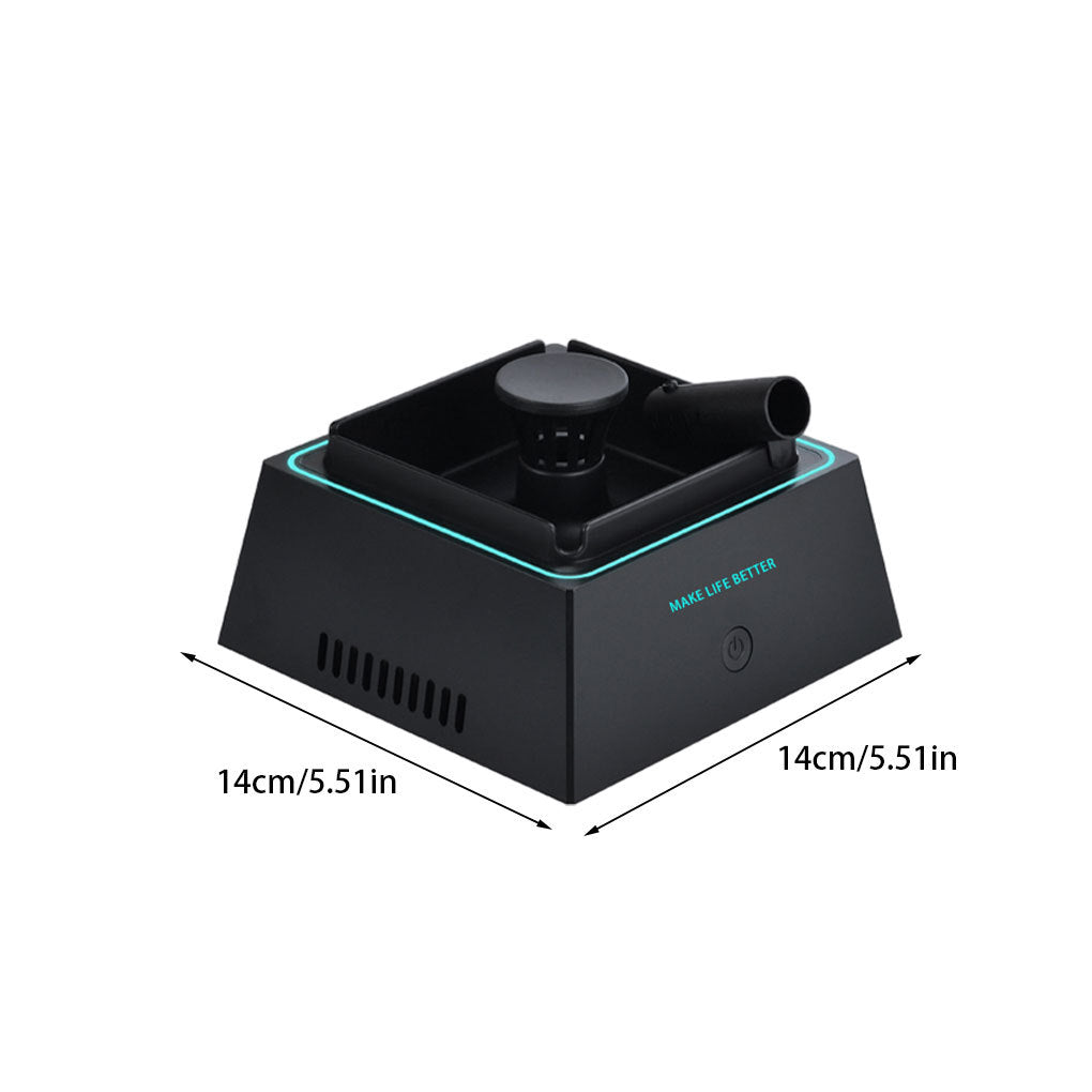 Intelligent Electronic Smokeless Ashtray And Air Purifier